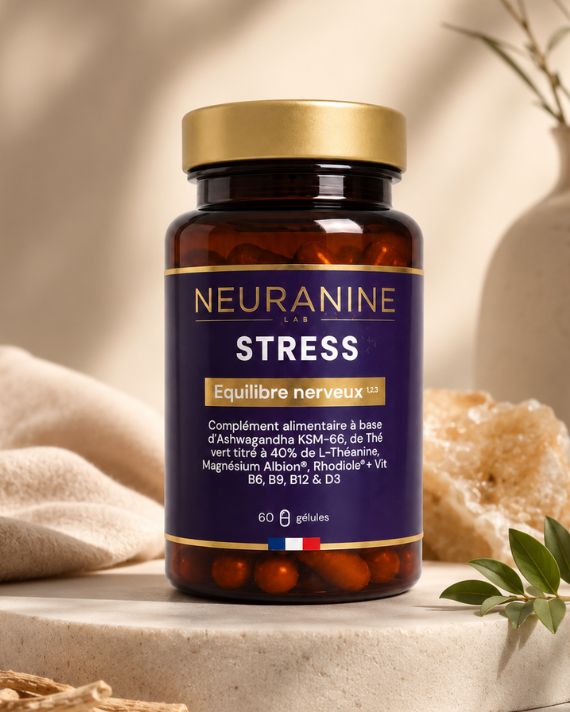 Flacon Neuranine STRESS contenant de la vitamine B12