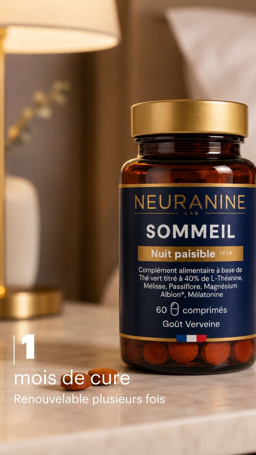 Emplacement prévu pour le produit Neuranine SOMMEIL
